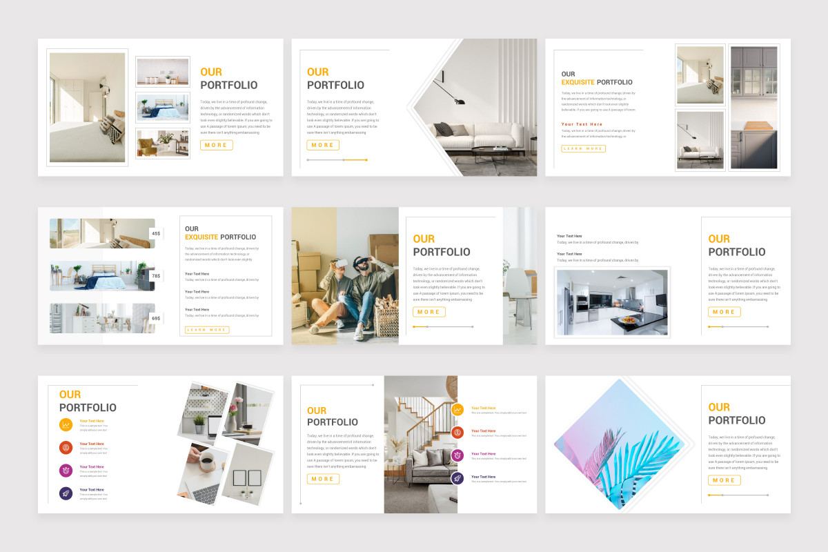Clean Multipurpose Google Slides Template Nulivo Market