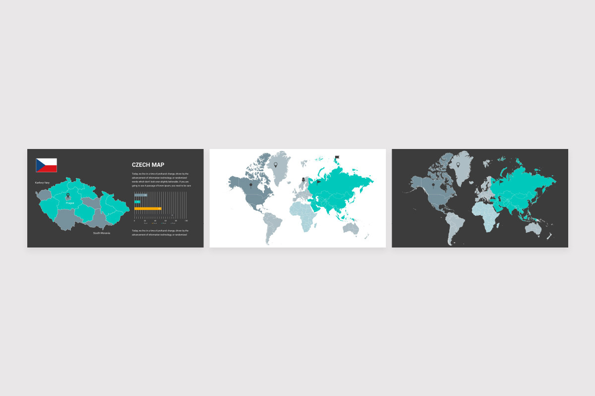 Slide Examples Map Maps Google Slides Presentation Template | Nulivo Market