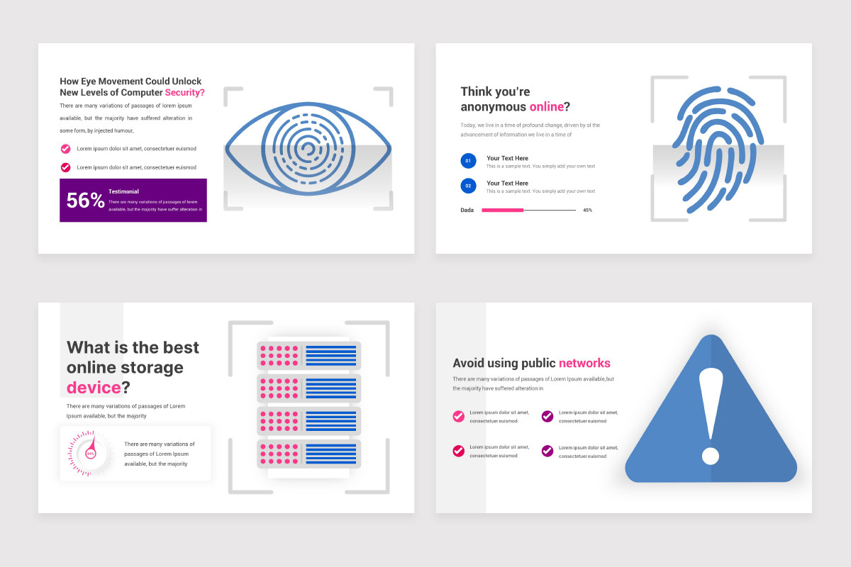 Cyber Security Infographics Google Slides Template | Nulivo Market