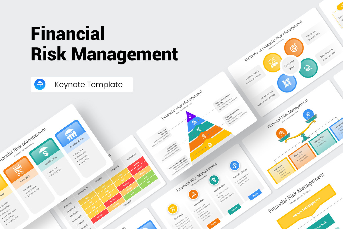 Financial Risk Management Keynote Template | Nulivo Market