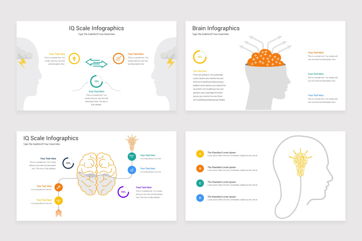 Operative Iq Powerpoint IQ Scale Infographics PowerPoint Template | Nulivo Market