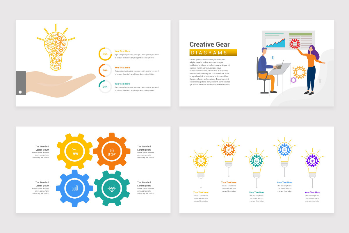 Working together PowerPoint Template | Nulivo Market