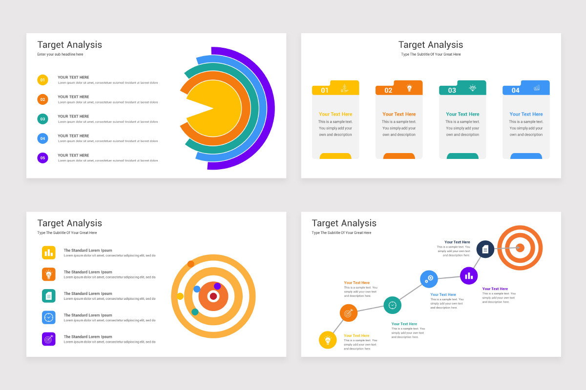 Target Analysis PowerPoint Template | Nulivo Market