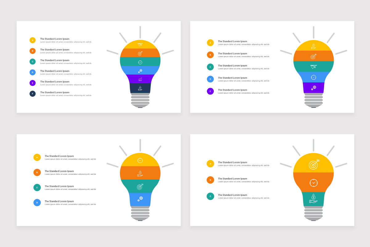 Light Bulb Powerpoint Template
