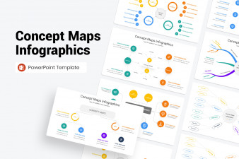 Concept Maps Infographics PowerPoint Template | Nulivo Market