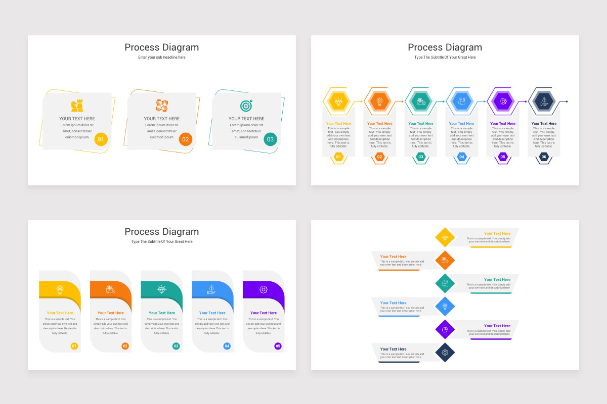 Process Diagram PowerPoint Template | Nulivo Market