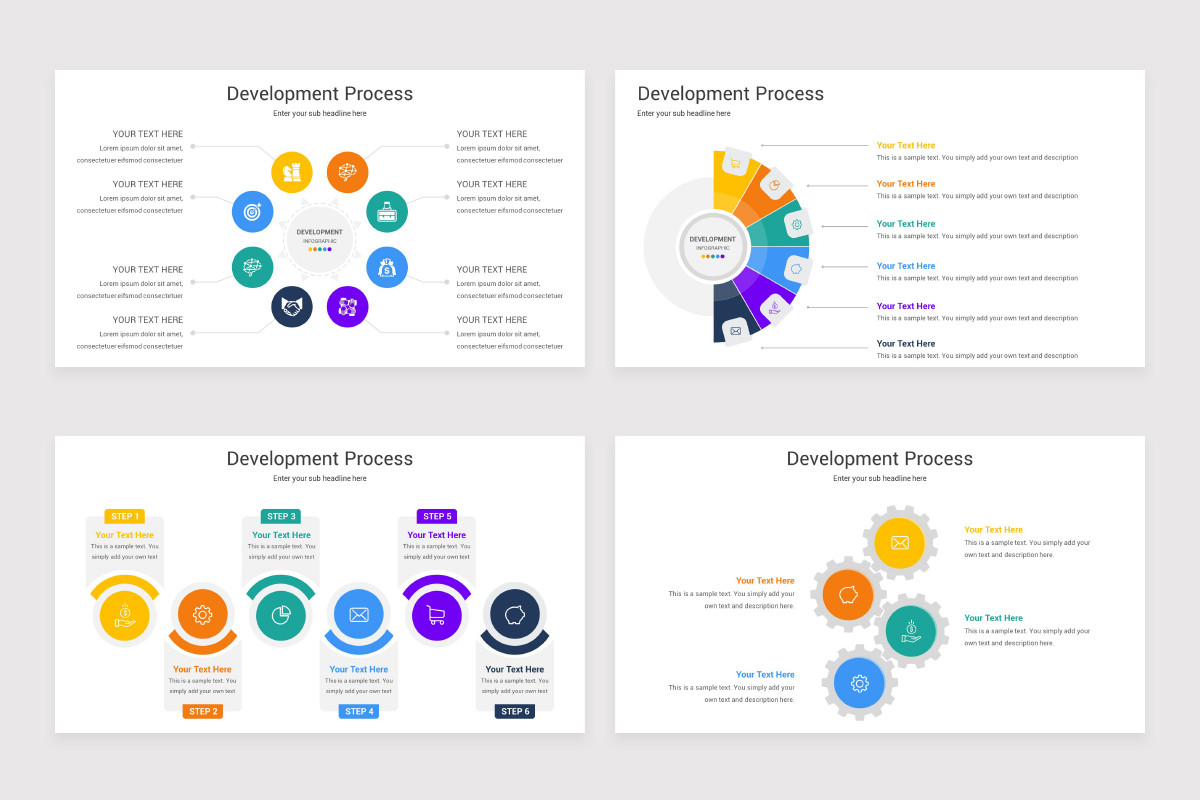 Development Process PowerPoint Template | Nulivo Market