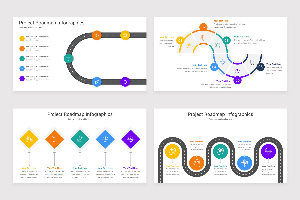 Project Roadmap Infographic