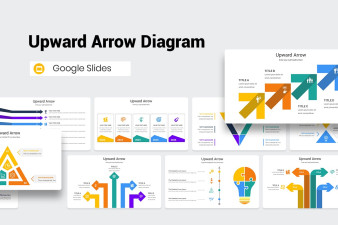 Upward Arrow Google Slides Template
