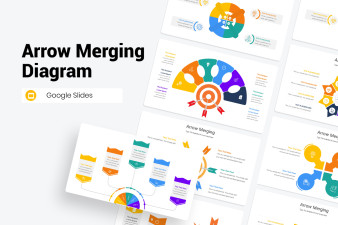 Arrow Merging Google Slides Template