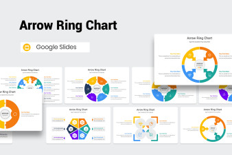 Arrow Ring Chart Google Slides Template