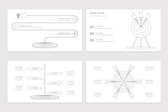 Linear Arrow Google Slides Template | Nulivo Market