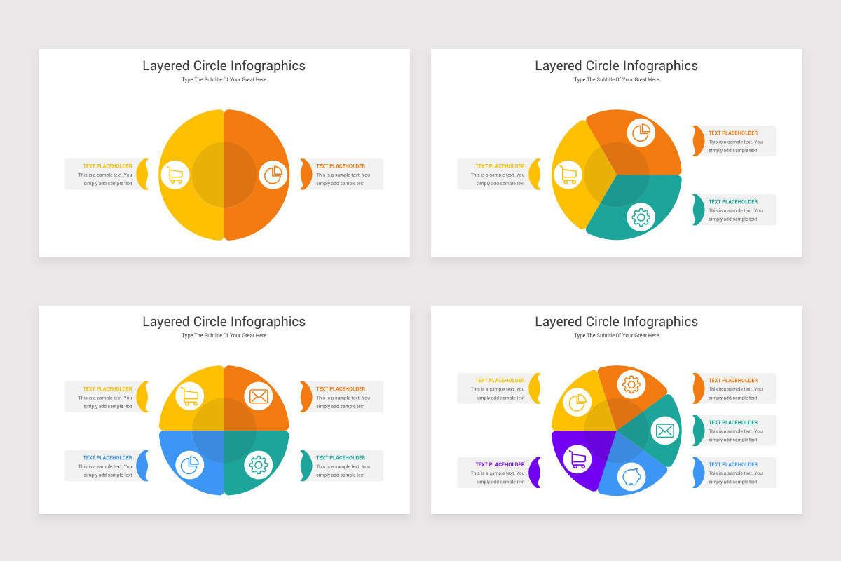 Layered Slides Layered Circle Google Slides Template | Nulivo Market