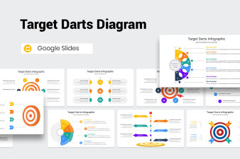 Target Darts Google Slides Template