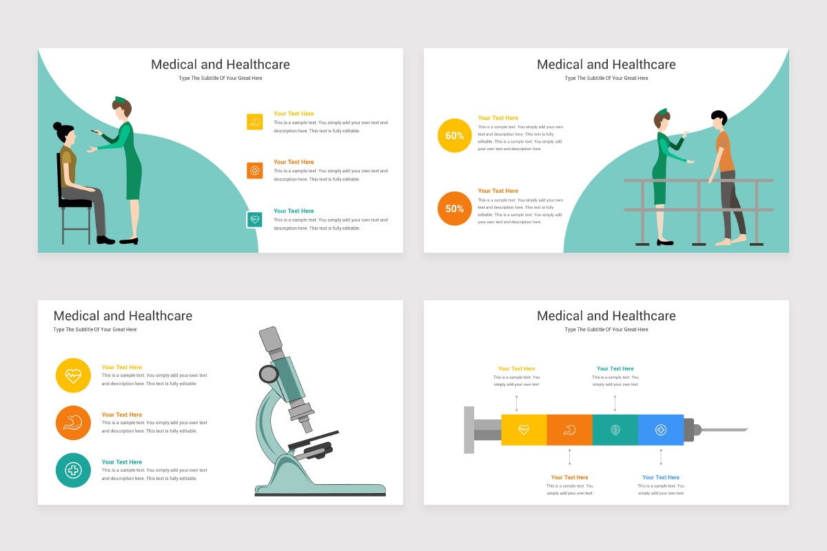 Health Care Infographics Google Slides Template Nulivo Market