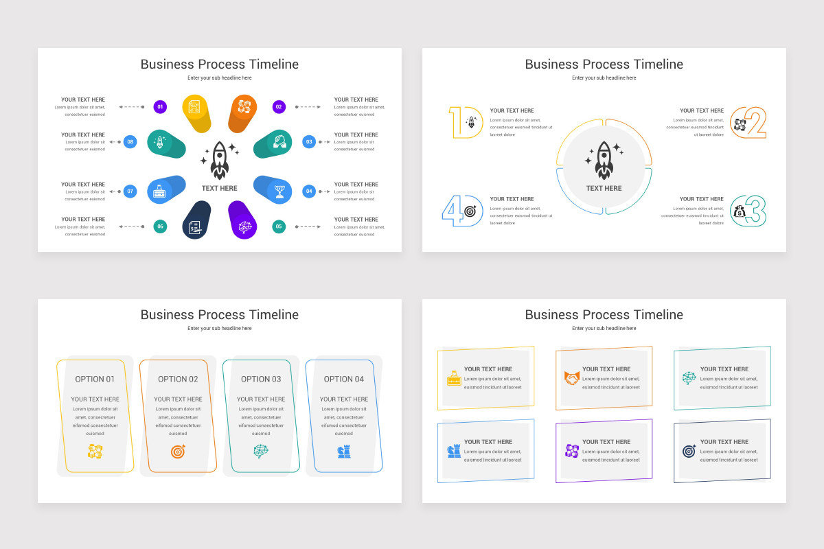 Business Process Timeline Google Slides Template | Nulivo Market