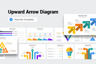 Upward Arrow Keynote Template