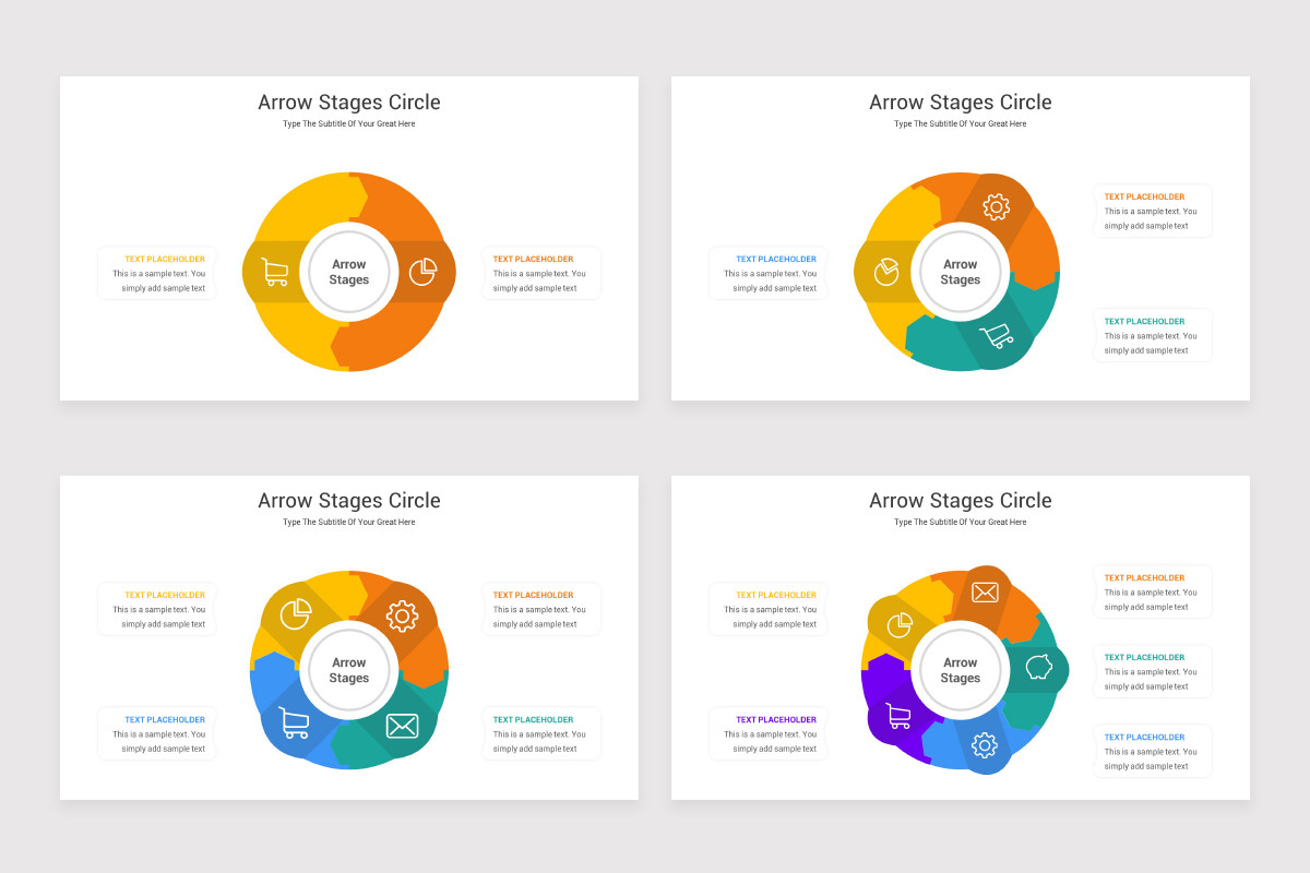 Rotating Circle Keynote Template