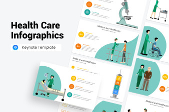 Health Care Infographics Keynote Template