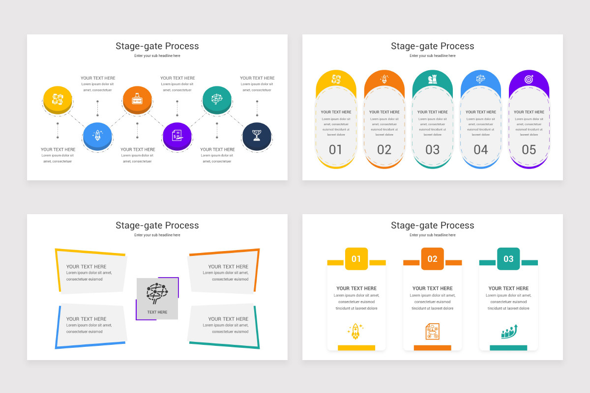 Stage-gate Process Keynote Template