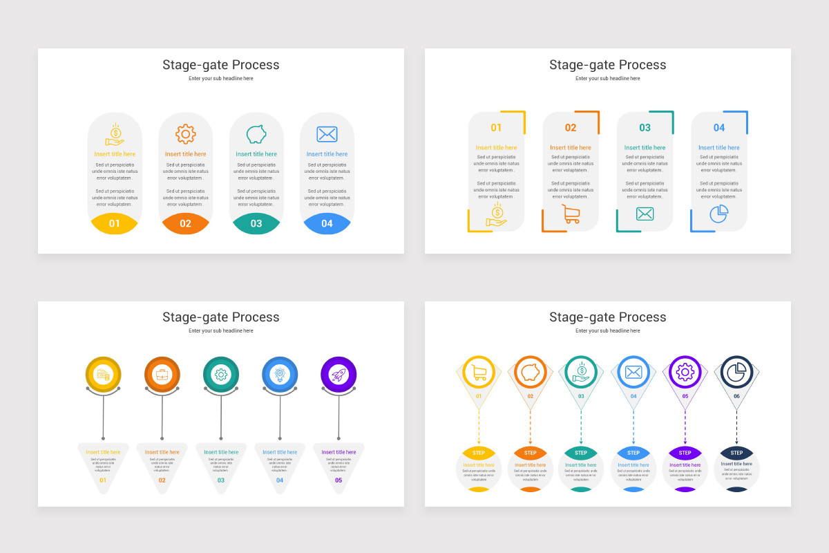 Stage-gate Process Keynote Template
