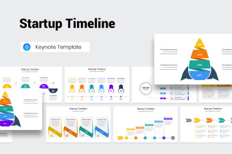 Startup Timeline Keynote Template