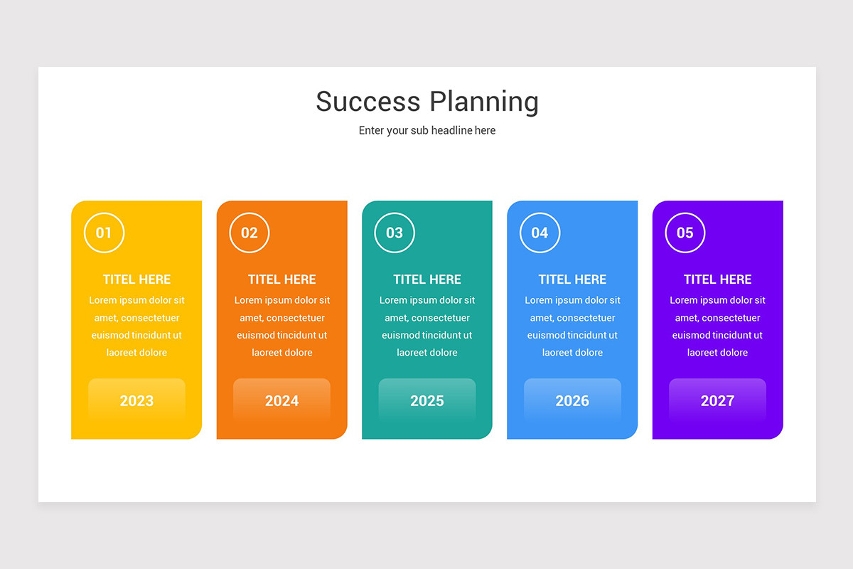 Success Planning PowerPoint Presentation Template | Nulivo Market