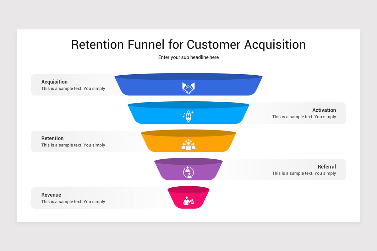 Customer Journey Marketing Funnel Keynote Template | Nulivo Market