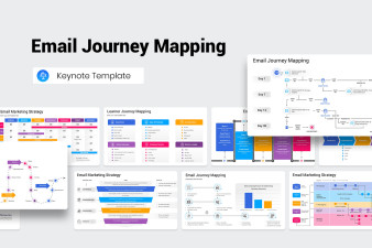 Email Journey Mapping Keynote Presentation Template