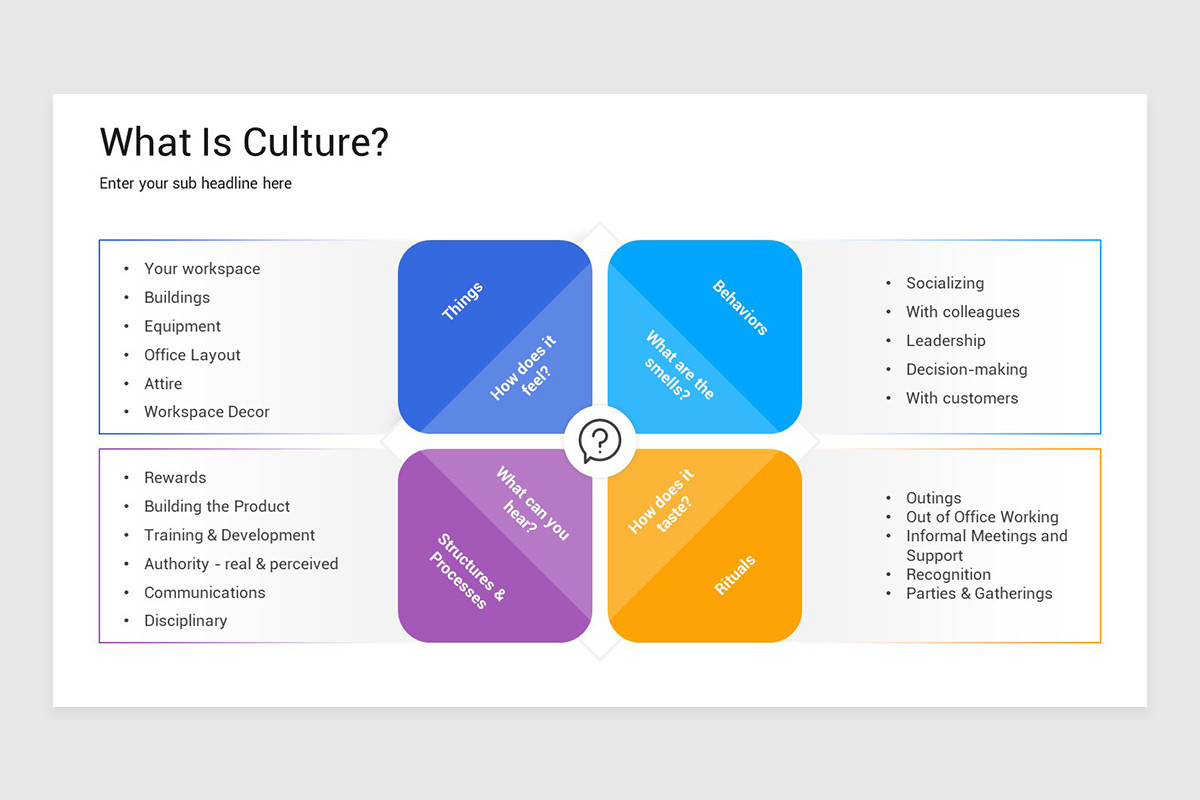Corporate Culture Keynote Presentation Template