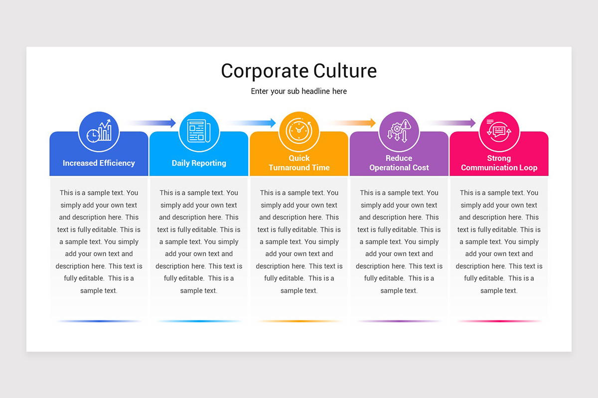 Corporate Culture Keynote Presentation Template