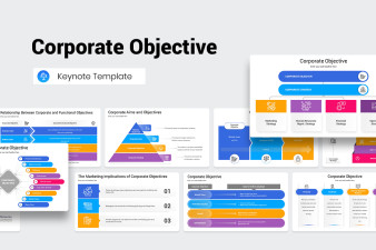 Corporate Objective Keynote Presentation Template