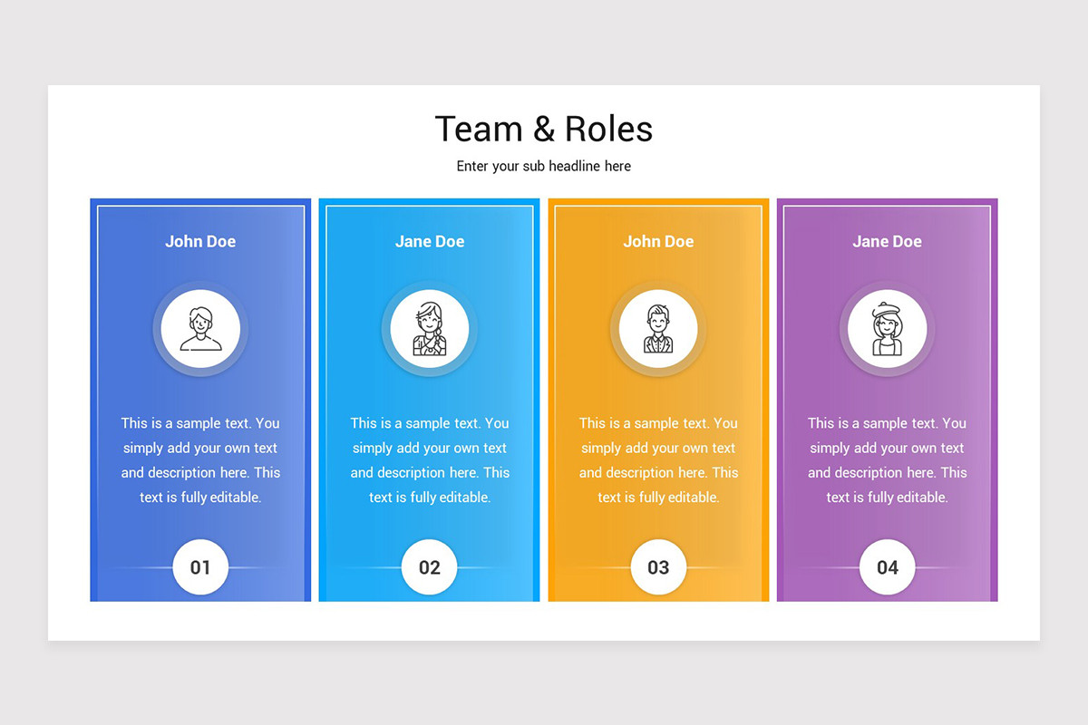 Key Roles Introduction Slide Roles And Responsibilities Keynote Template | Nulivo Market