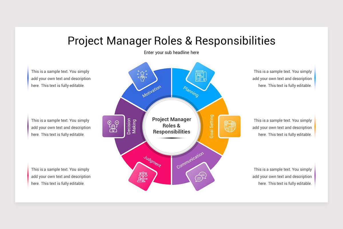 Key Roles Presentation Roles And Responsibilities Keynote Template | Nulivo Market