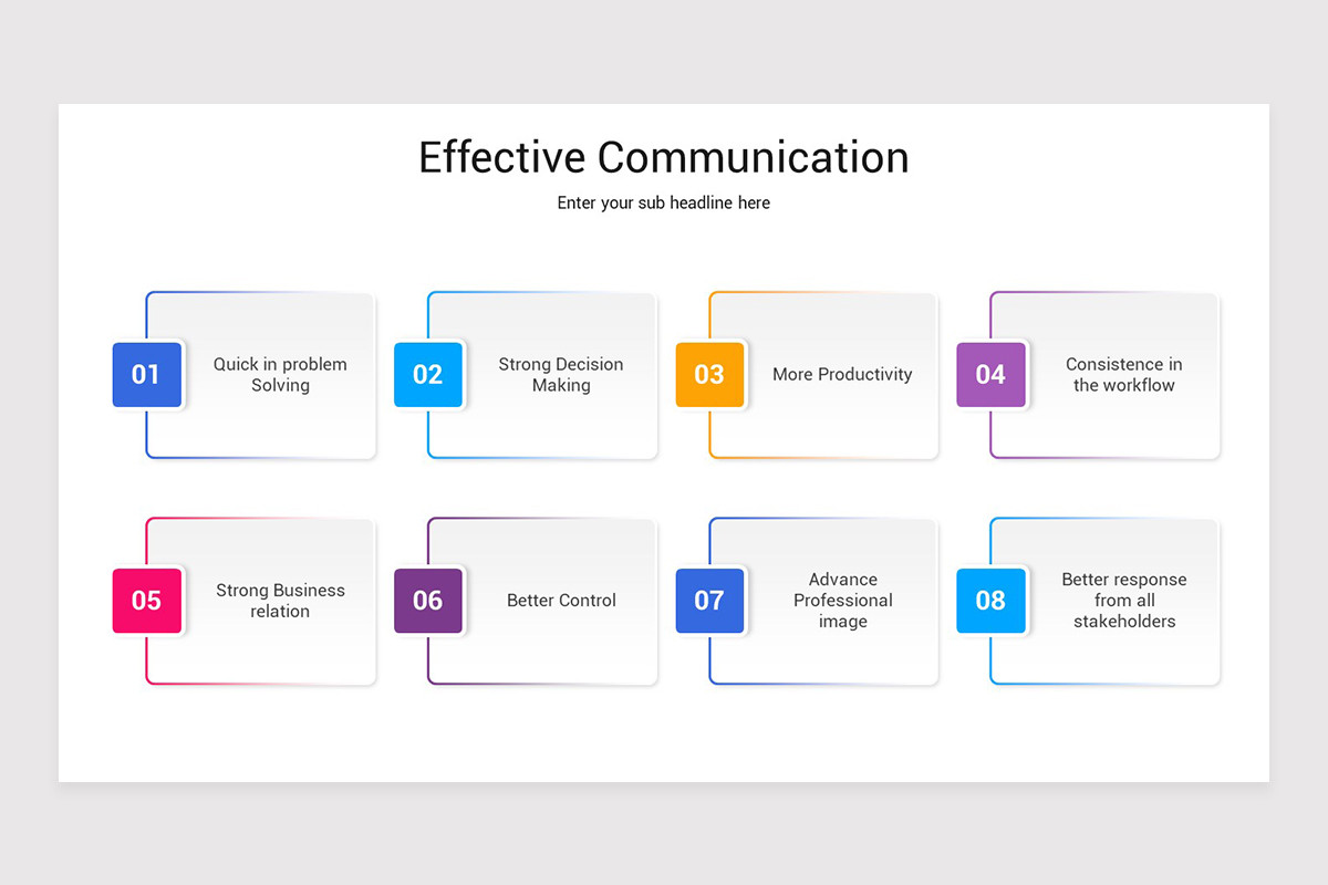 Communication Skills Google Slides Presentation Template | Nulivo Market