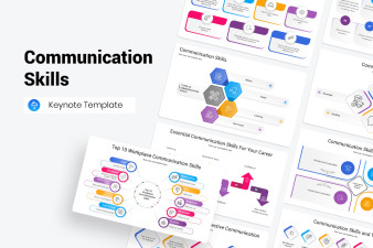 Communication Skills Keynote Presentation Template