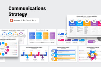Communications Strategy PowerPoint Presentation Template