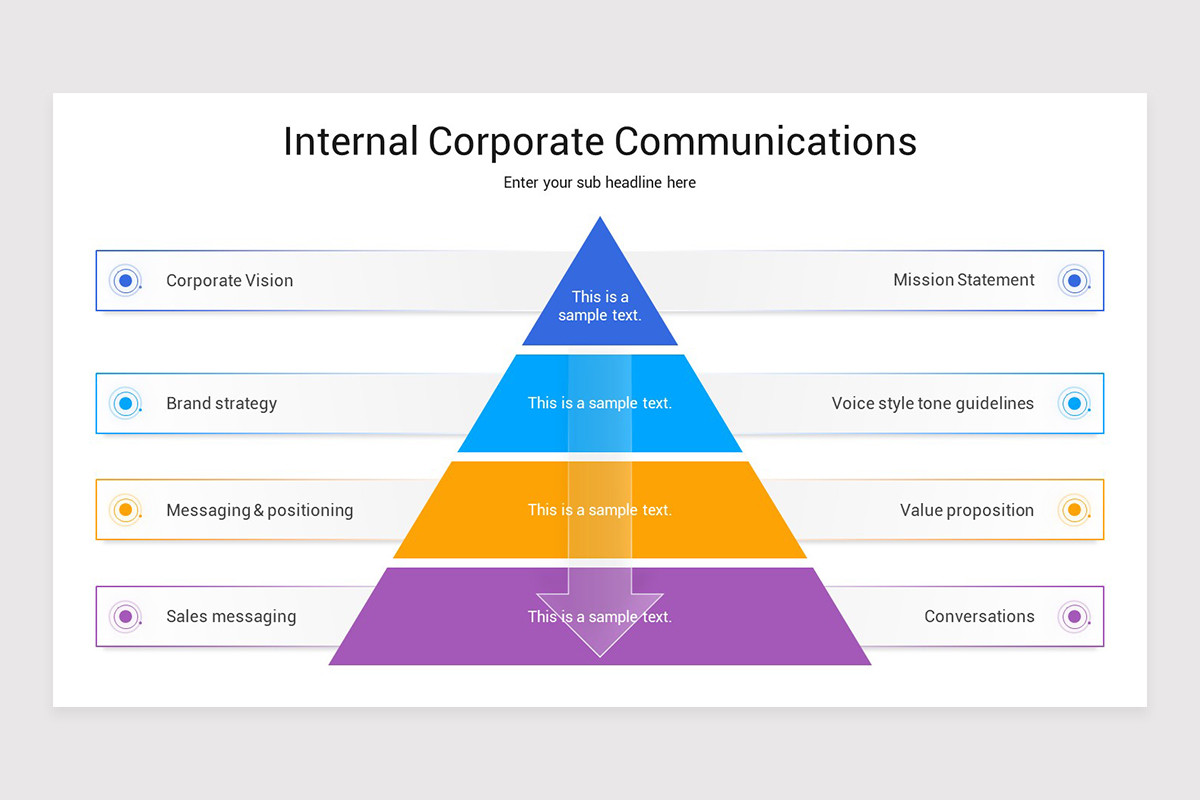 Corporate Communication Strategy Keynote Template