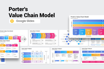 Porter's Value Chain Model Google Slides Template