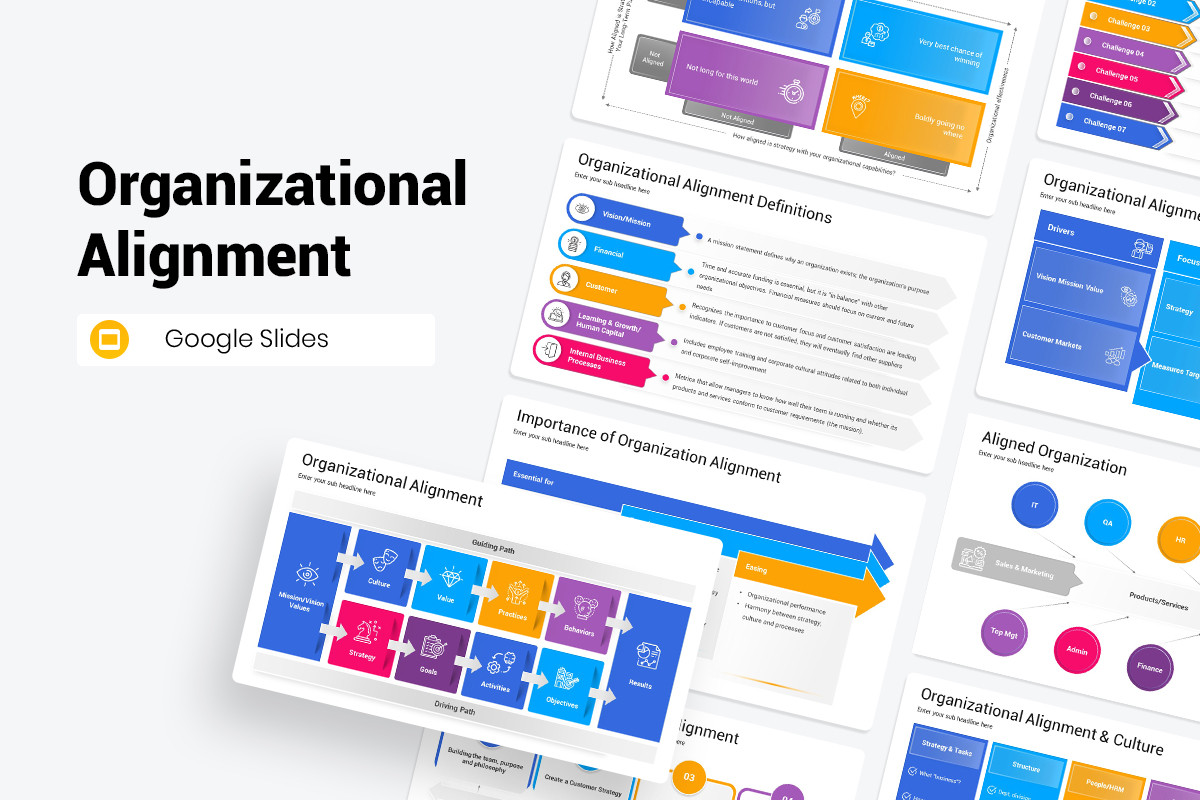 Organizational Alignment Google Slides Template Nulivo Market