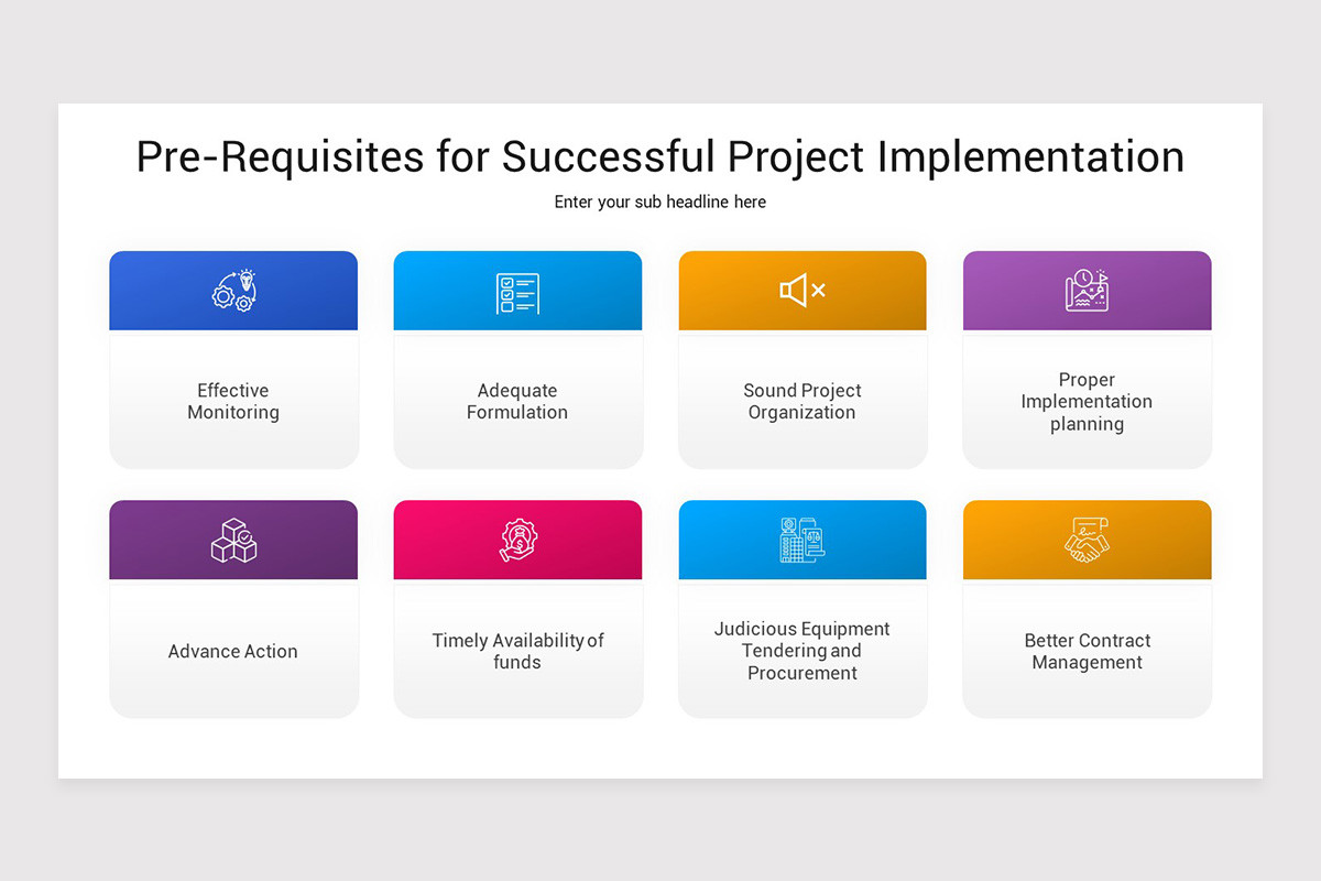 Project Implementation Google Slides Template | Nulivo Market