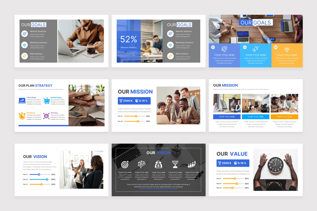 Googd Powerpoint Examples Good Corporate Powerpoint Templates