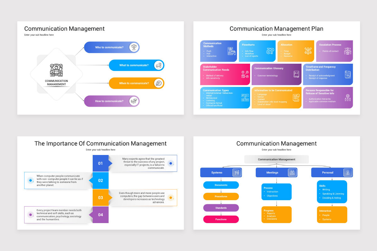 Communication Toolbox Google Slides Presentation Template | Nulivo Market