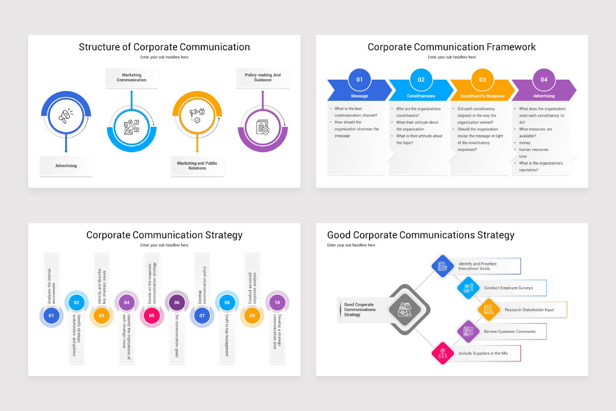 Communication Toolbox Google Slides Presentation Template | Nulivo Market
