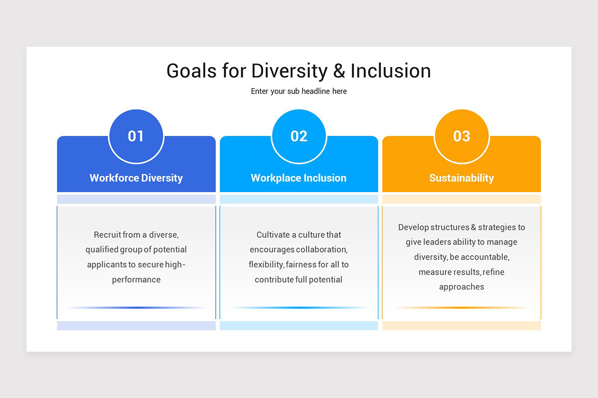 Diversity And Inclusion Google Slides Template | Nulivo Market