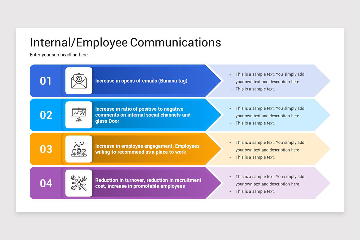 Employee Communications Google Slides Template | Nulivo Market