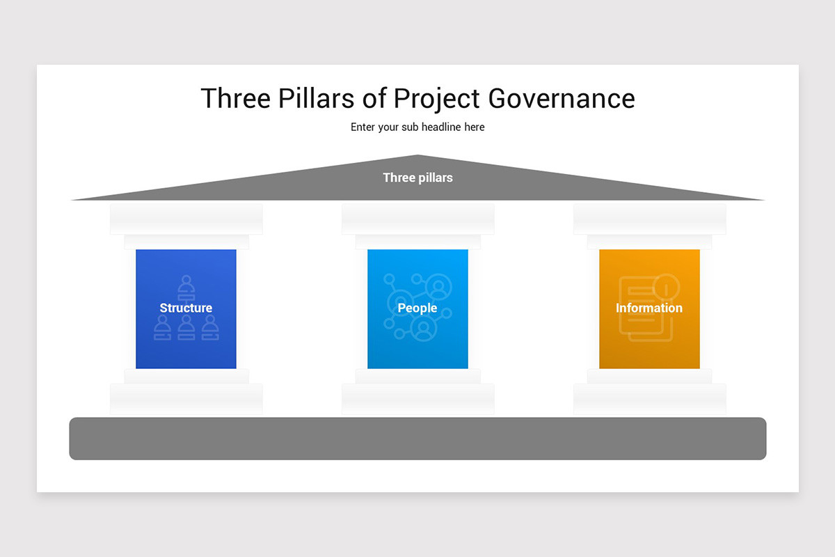 Powerpoint Pyramid Project Governance Project Governance PowerPoint Template | Nulivo Market