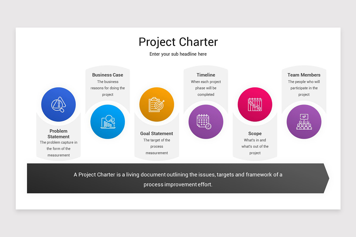 Project Charter Keynote Template | Nulivo Market