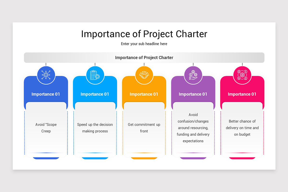 Project Charter Keynote Template | Nulivo Market
