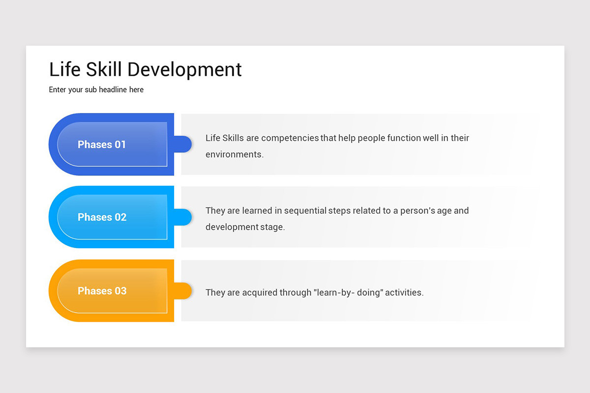 Skill Development Slide Example Skill Development Google Slides Template | Nulivo Market